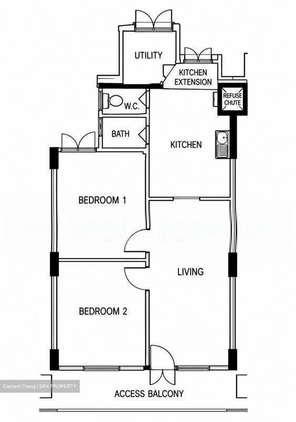 Blk 21 Ghim Moh Road (Queenstown), HDB 3 Rooms #613475761